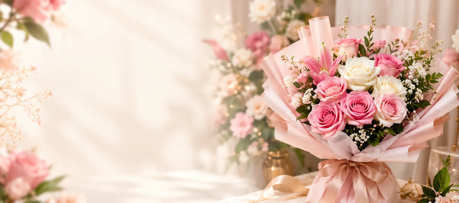 Rangkaian bunga elegan Cheryl Florist