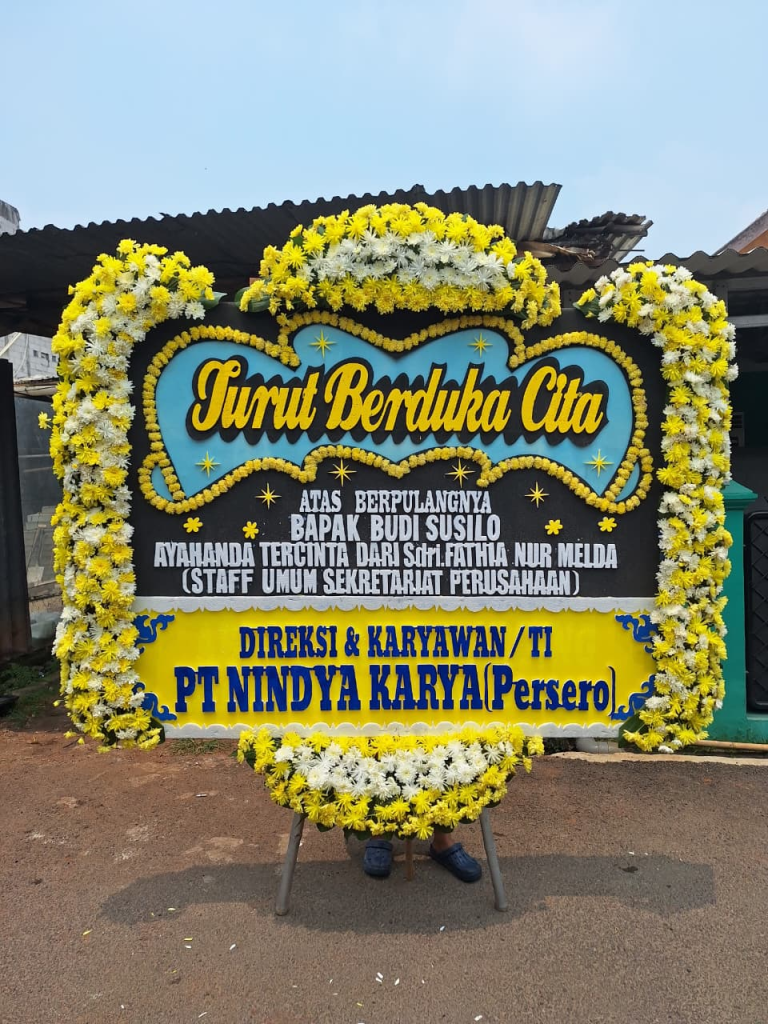 Karangan Bunga untuk PT Nindya Karya Persero